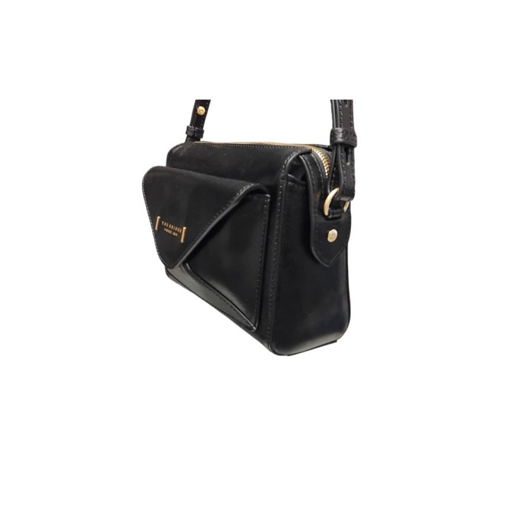 the bridge Damentasche Rindleder schwarz